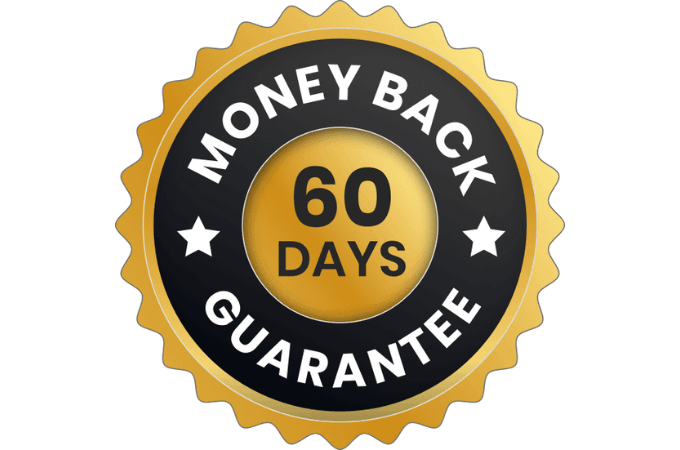 60-day money-back guarantee